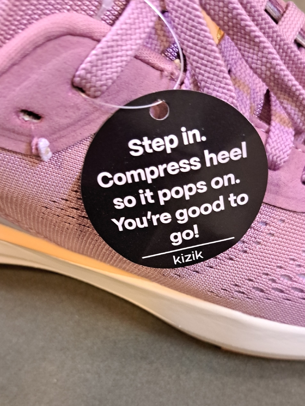 Kizik Athens 2 Sneaker - Color: Lilas/Thistle - Size: Women 8 - Picture 11 of 11